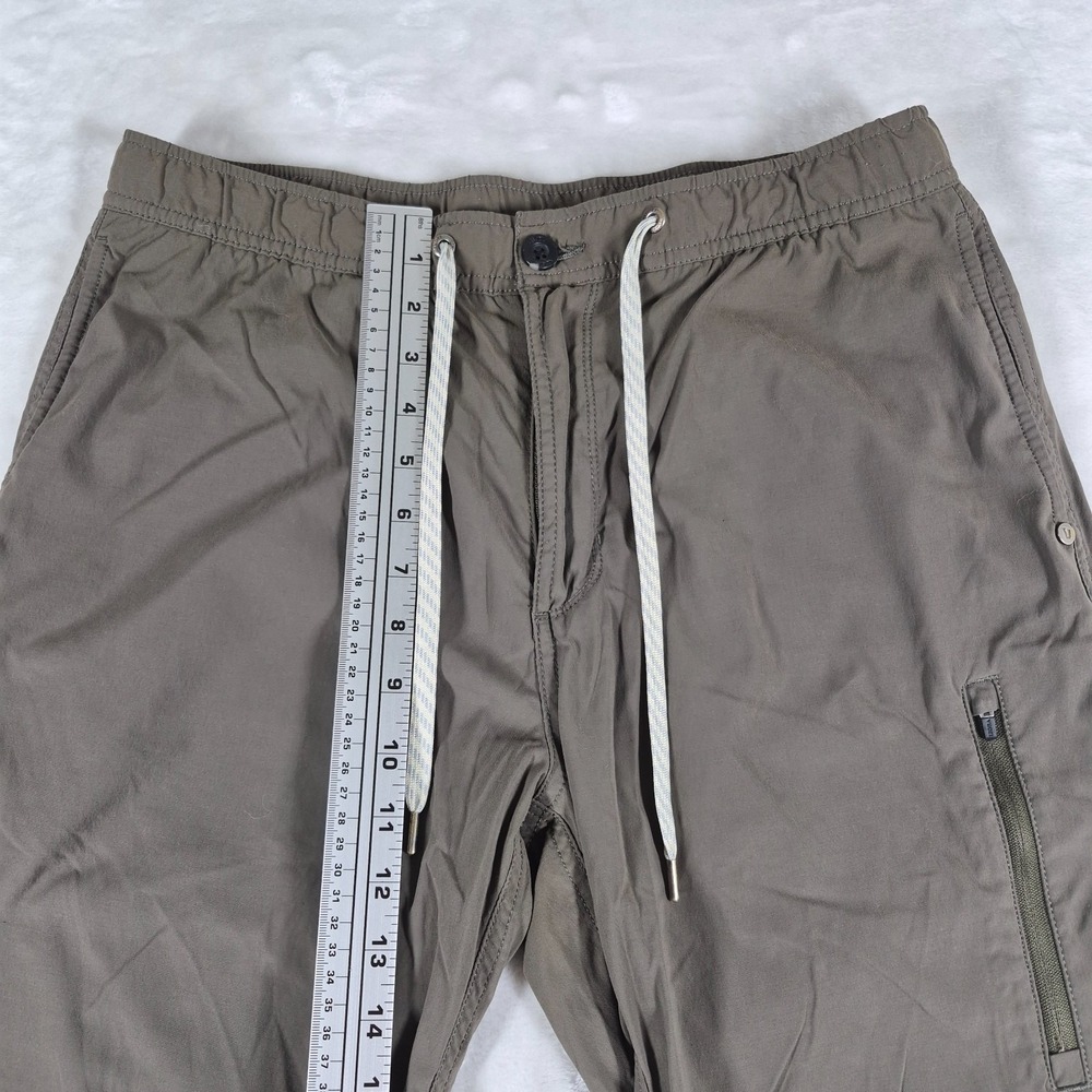 Vuori Technical Climber Pants Men's Medium Olive Green Performance Tapered V442 - Picture 3 of 11